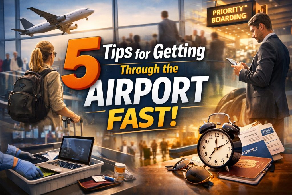 Tips for Getting Through Airport Fast